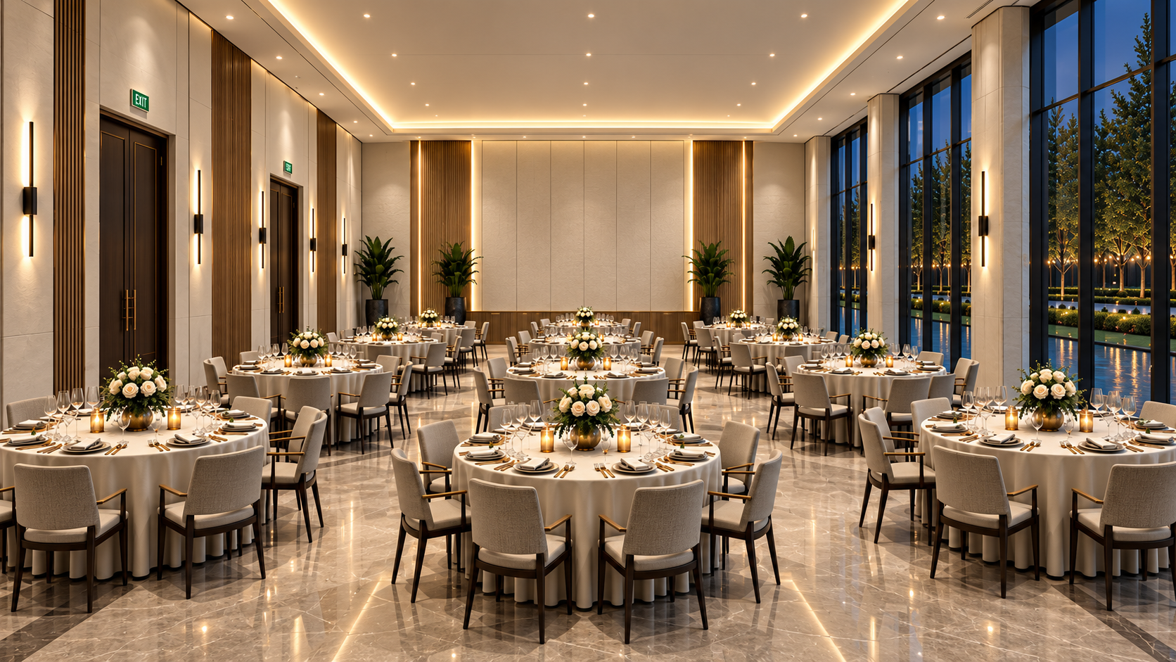 Marvel banquet hall