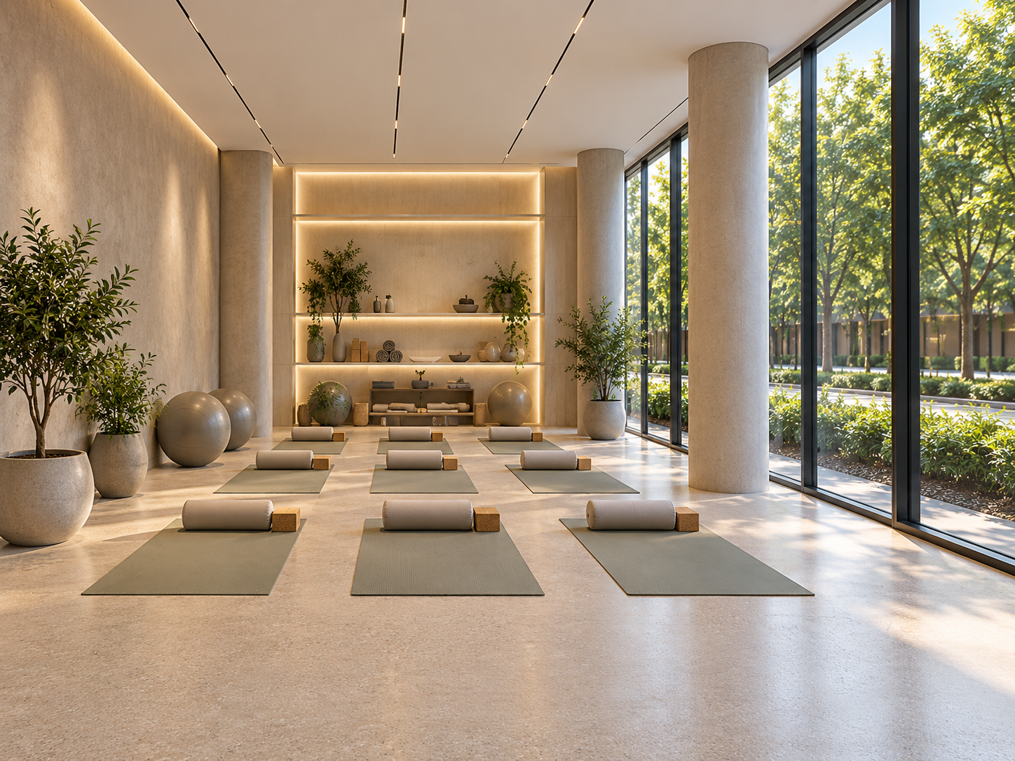 Marvel yoga room